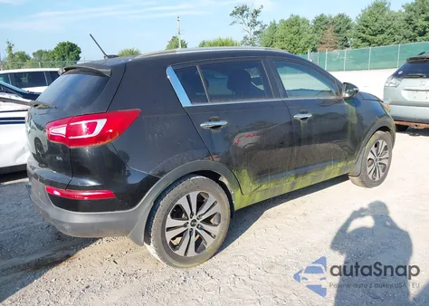 2012 Kia Sportage Ex from USA, damaged, VIN KNDPC3A23C7185972
